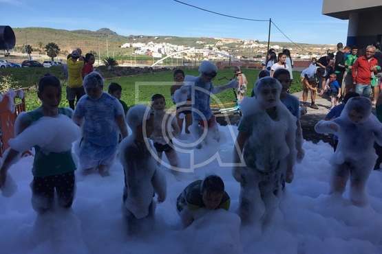 Los chiquillos, protagonistas del segundo día de las fiestas de San Gregorio El Chico 2018 (Foto TA)